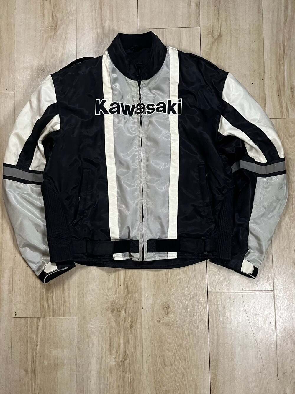 Kawasaki Vintage Mesh Motorcycle Racing Jacket